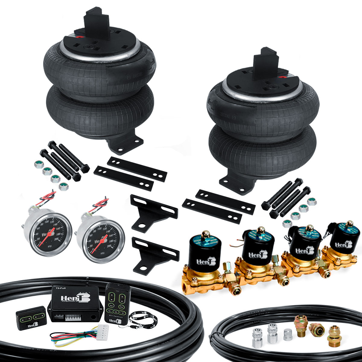 Kit Suspensão A Ar Caminhão Independente de 1/2 Com Suporte